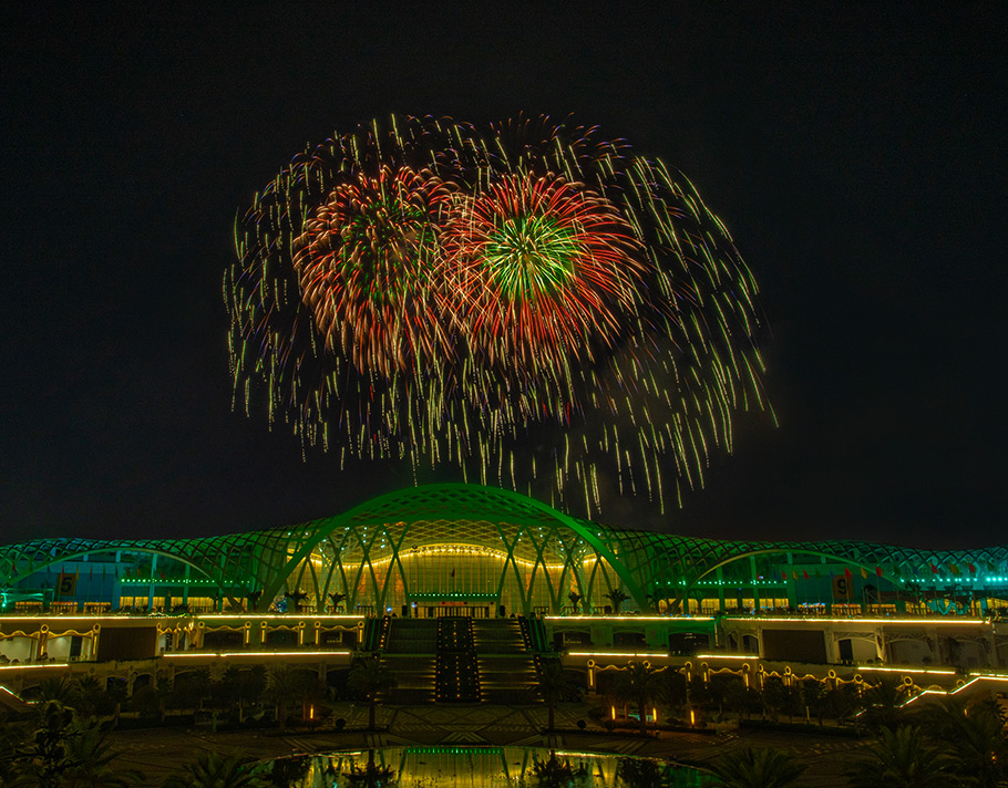 昆明市庆祝中华人民共和国成立70周年焰火表演