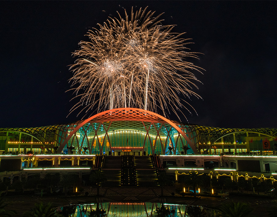 昆明市庆祝中华人民共和国成立70周年焰火表演